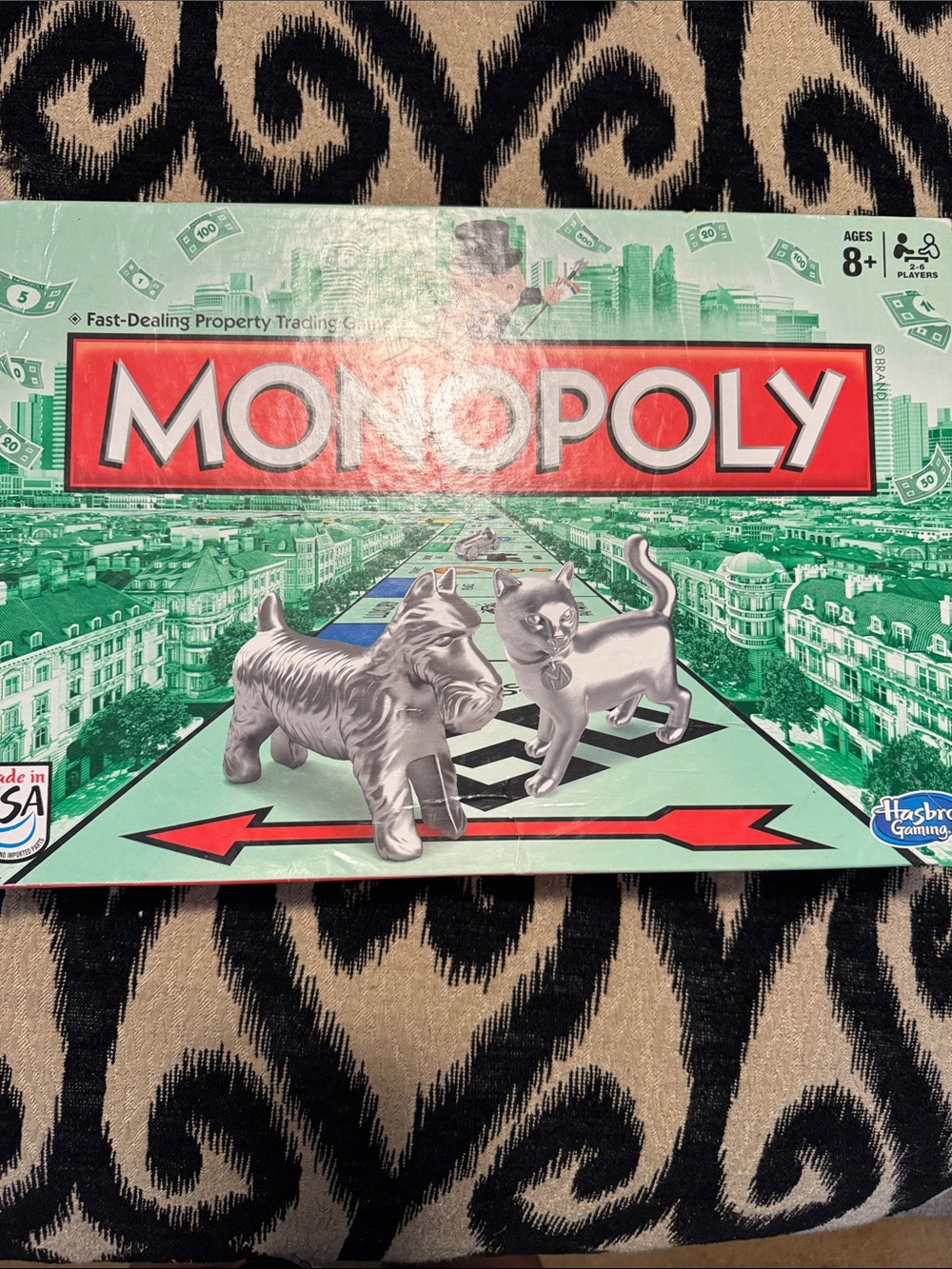 Monopoly Family Board Game by Hasbro - Green Edition